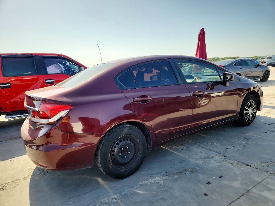 61900016 :رقم المزاد ، 19XFB2F52EE040968 vin ، 2014 Honda Civic مزاد بيع
