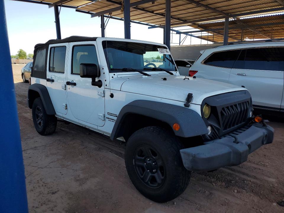 2015 Jeep Wrangler Unlimited მანქანა იყიდება აუქციონზე, vin: 1C4BJWDG3FL706161, აუქციონის ნომერი: 62837146