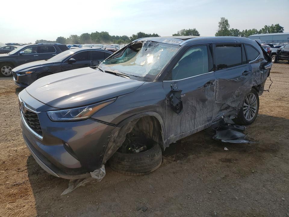 Продаж на аукціоні авто 2021 Toyota Highlander, vin: 5TDEBRCH6MS031228, номер лоту: 60878556