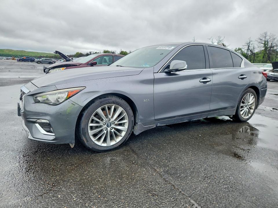 2018 Infiniti Q50 მანქანა იყიდება აუქციონზე, vin: JN1EV7AR4JM430883, აუქციონის ნომერი: 63137216