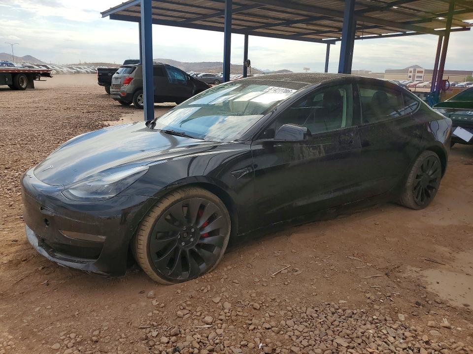 Продаж на аукціоні авто 2022 Tesla Model 3, vin: 5YJ3E1ECXNF296385, номер лоту: 61422786
