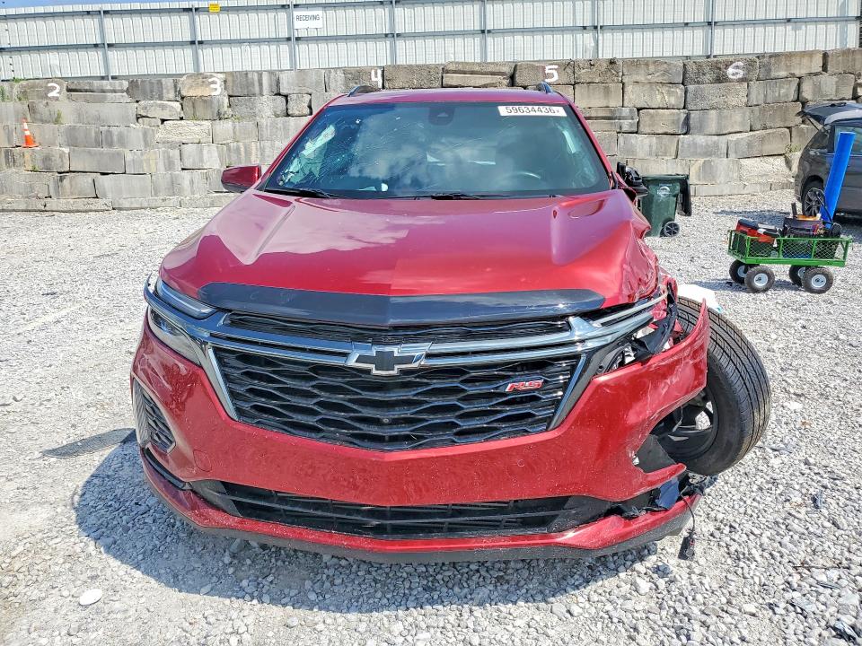 2022 Chevrolet Equinox მანქანა იყიდება აუქციონზე, vin: 2GNAXMEV9N6117383, აუქციონის ნომერი: 59634436