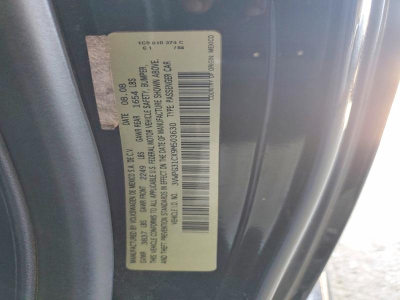 Продаж на аукціоні авто 2009 Volkswagen New Beetle, vin: 3VWPG31CX9M503630, номер лоту: 61321926