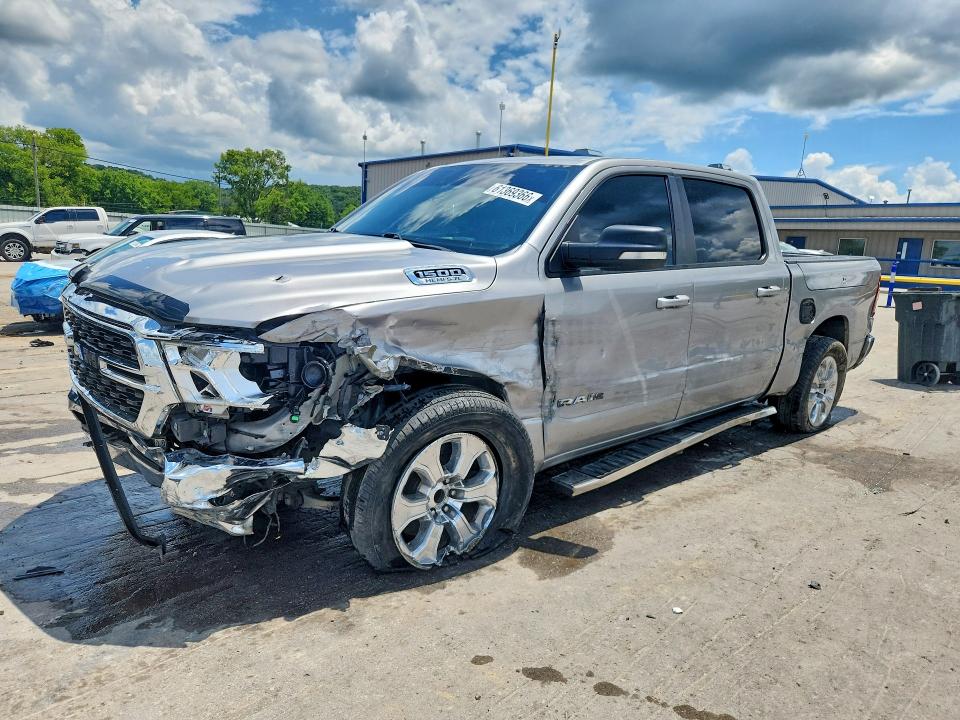 2022 Ram 1500 მანქანა იყიდება აუქციონზე, vin: 1C6RREFT3NN114202, აუქციონის ნომერი: 61369366