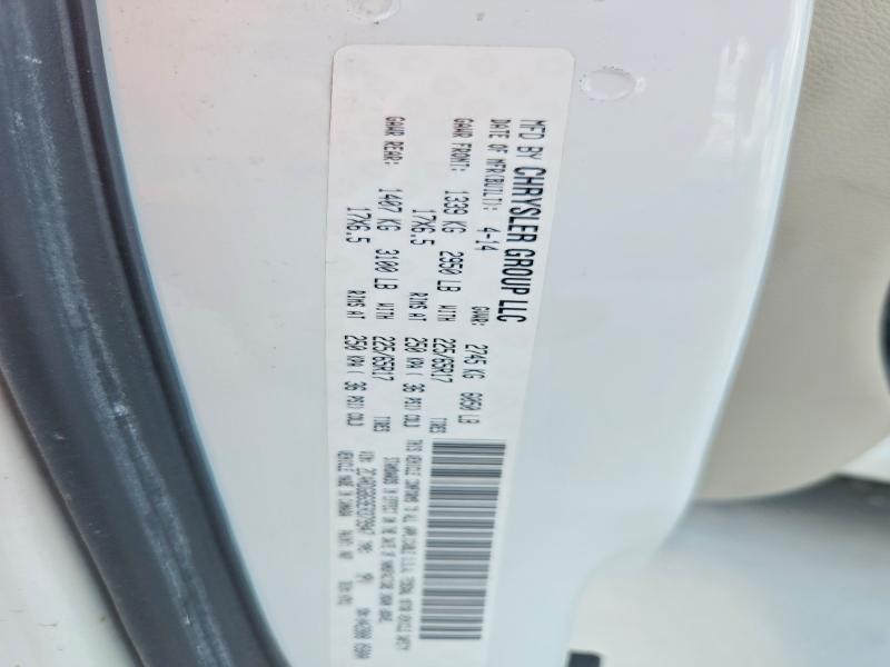 Продажа на аукционе авто 2014 Dodge Grand Caravan, vin: 2C4RDGBG9ER379947, номер лота: 58787756
