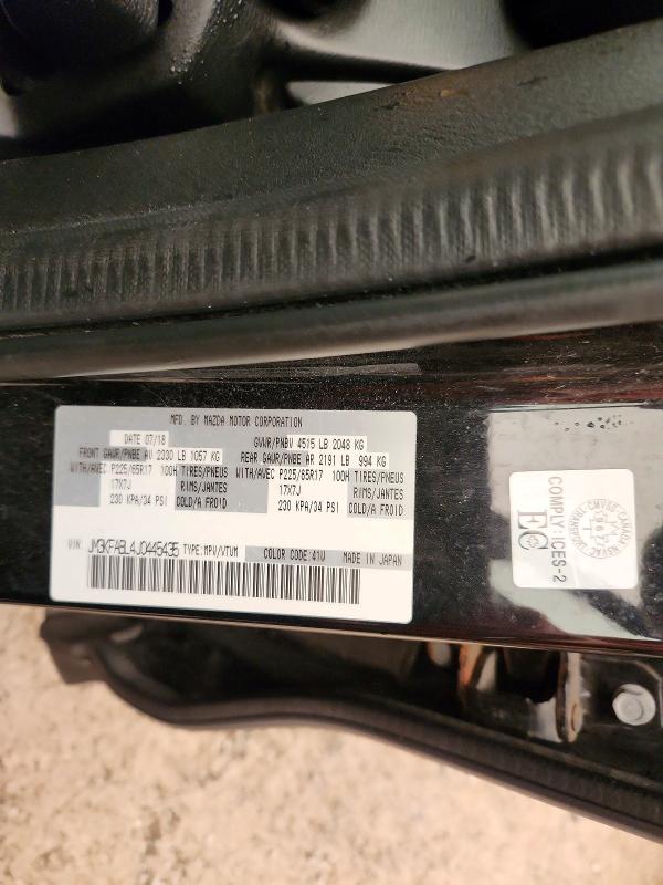 Продаж на аукціоні авто 2018 Mazda Cx-5, vin: JM3KFABL4J0445435, номер лоту: 61101126
