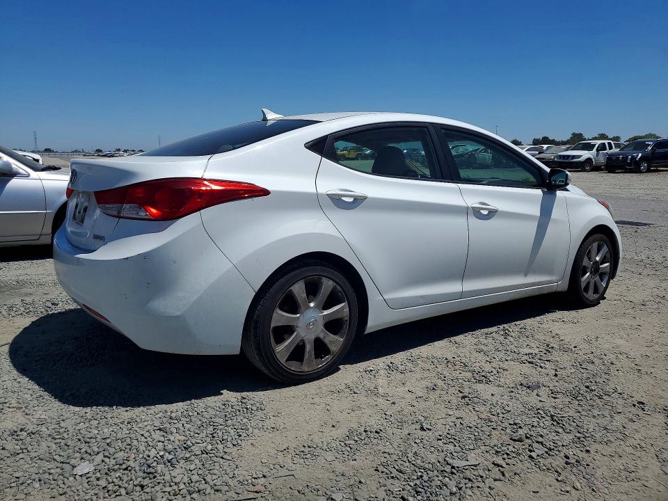 62870726 :رقم المزاد ، 5NPDH4AE6DH452166 vin ، 2013 Hyundai Elantra مزاد بيع