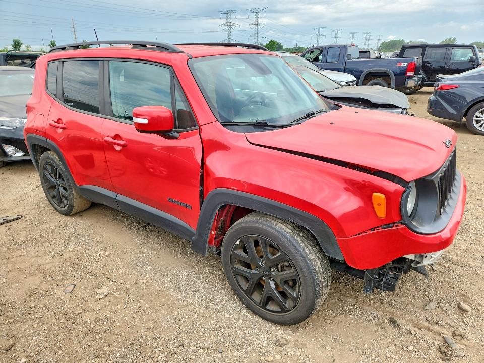 Продаж на аукціоні авто 2018 Jeep Renegade, vin: ZACCJABB9JPH54900, номер лоту: 59403526