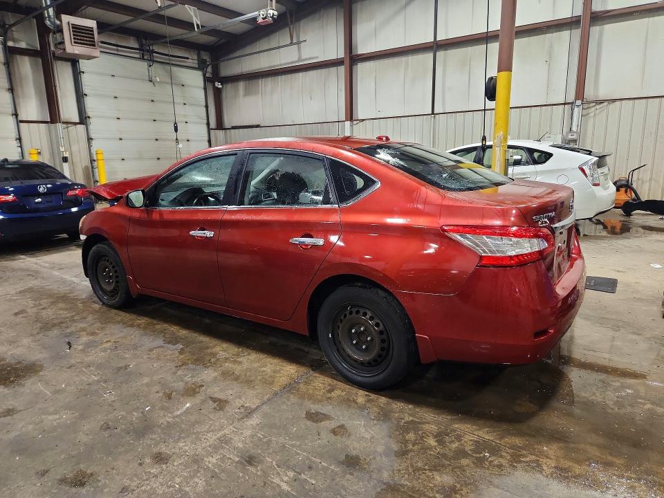 62794566 :رقم المزاد ، 3N1AB7APXFY348005 vin ، 2015 Nissan Sentra مزاد بيع