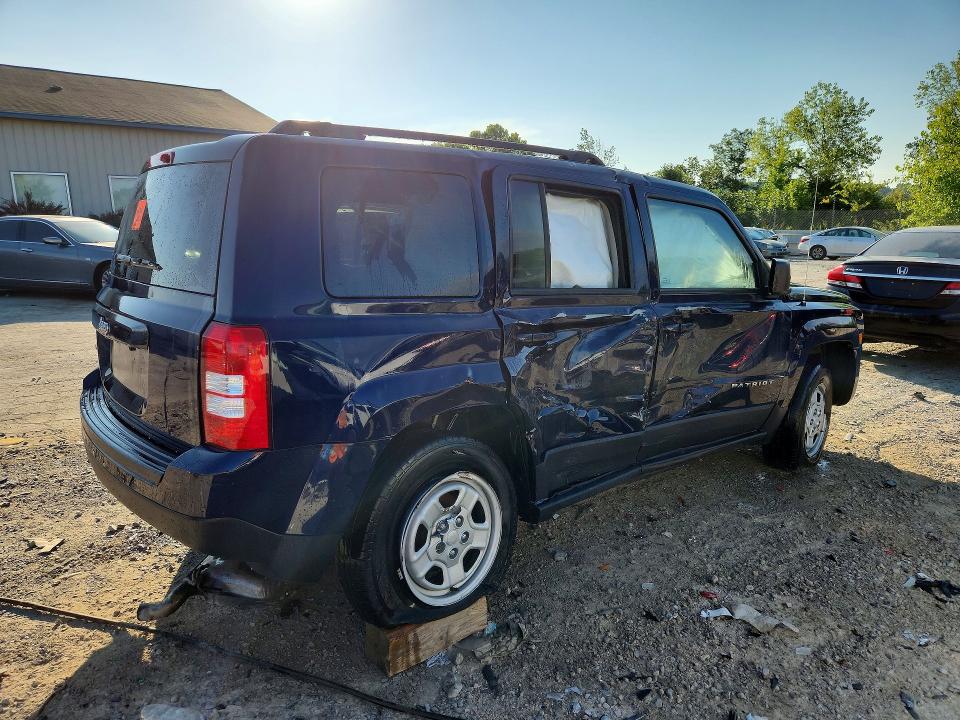 2017 Jeep Patriot მანქანა იყიდება აუქციონზე, vin: 1C4NJRBB4HD105456, აუქციონის ნომერი: 61368676