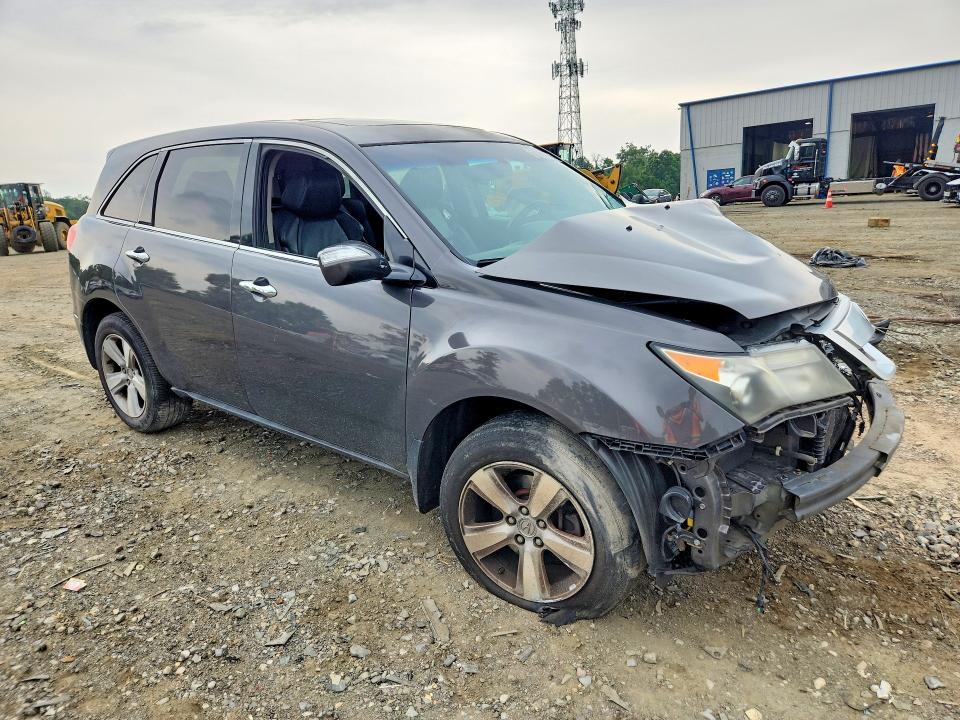 61990666 :رقم المزاد ، 2HNYD2H65AH525140 vin ، 2010 Acura Mdx مزاد بيع