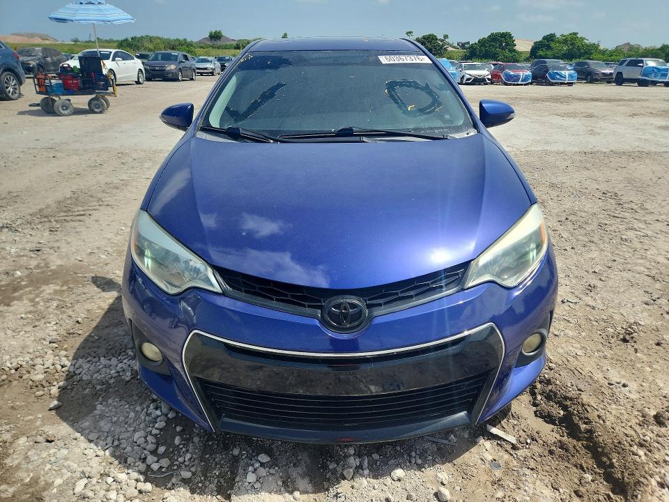 60367376 :رقم المزاد ، 2T1BURHE7FC386867 vin ، 2015 Toyota Corolla مزاد بيع