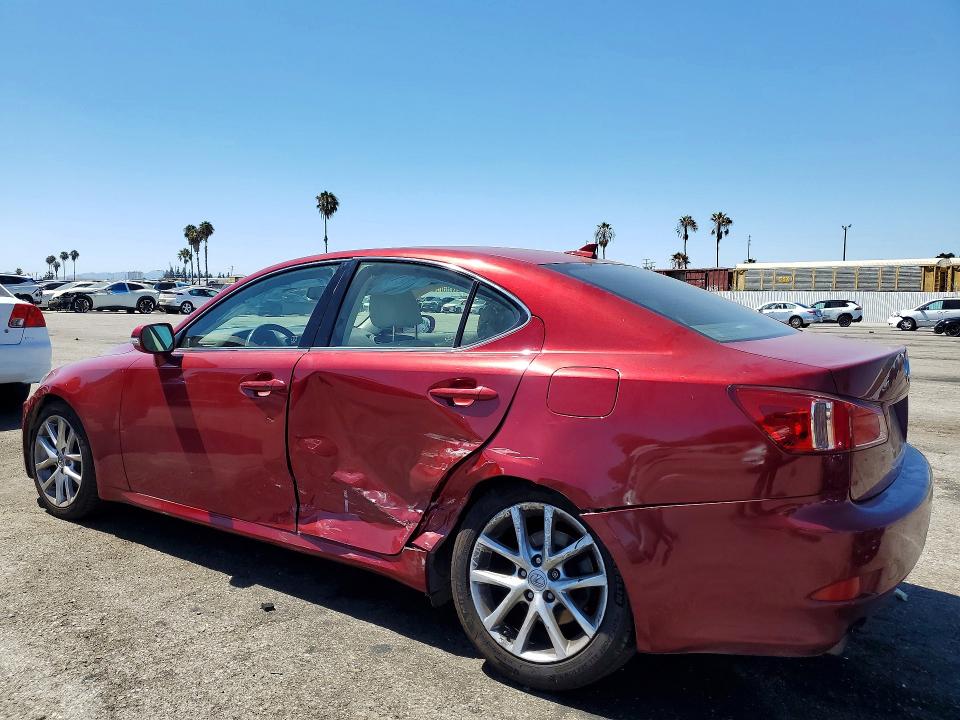61743716 :رقم المزاد ، JTHBF5C20C5182726 vin ، 2012 Lexus Is 250 مزاد بيع
