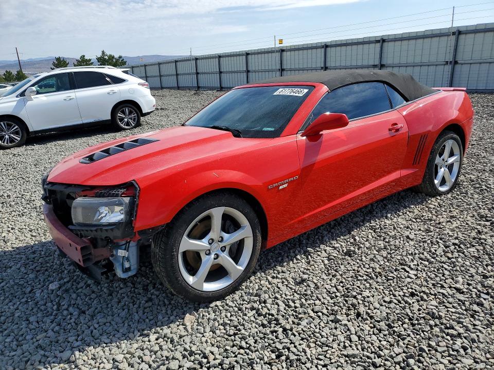 61776466 :رقم المزاد ، 2G1FK3DJ3E9167225 vin ، 2014 Chevrolet Camaro مزاد بيع