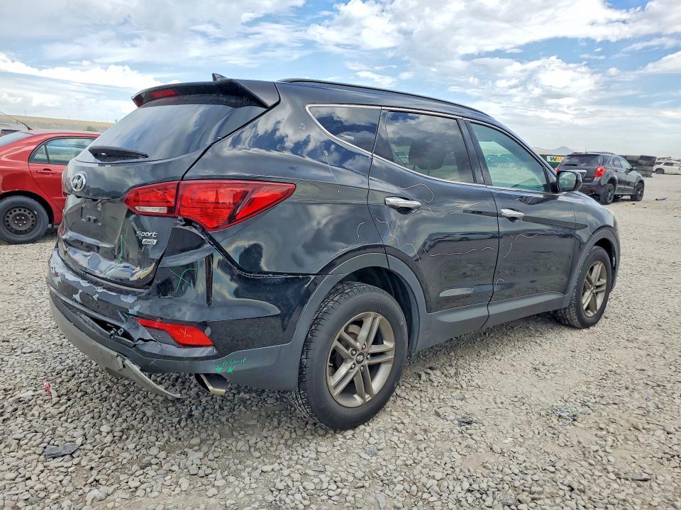 59070346 :رقم المزاد ، 5XYZUDLB2HG385180 vin ، 2017 Hyundai Santa Fe Sport مزاد بيع