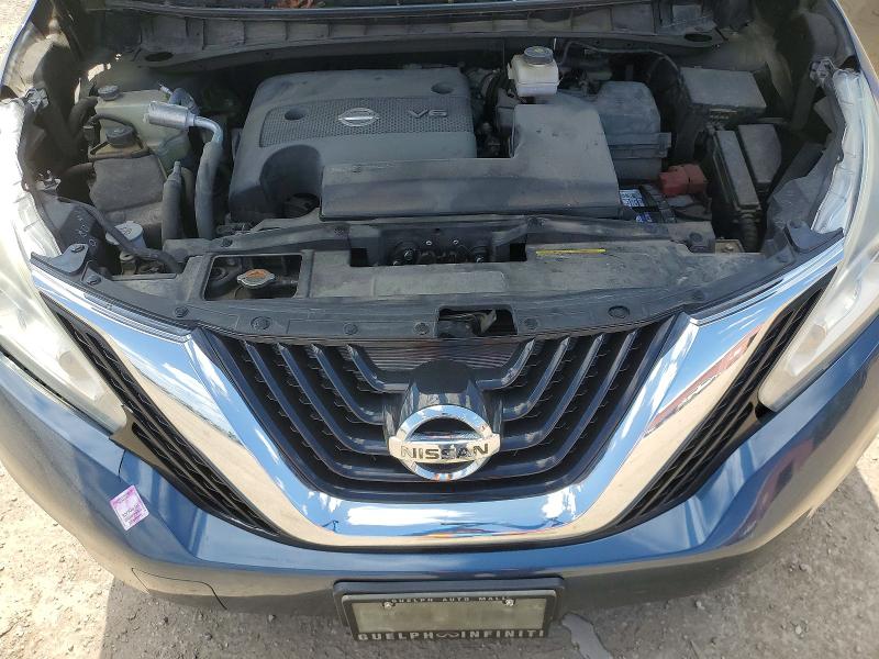 2016 Nissan Murano მანქანა იყიდება აუქციონზე, vin: 5N1AZ2MH3GN140106, აუქციონის ნომერი: 61306736