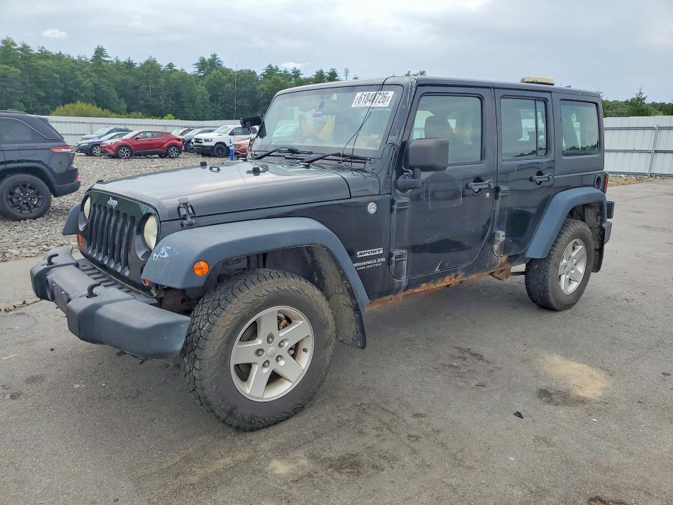 Продаж на аукціоні авто 2013 Jeep Wrangler Unlimited, vin: 1C4BJWKG1DL694785, номер лоту: 61840726
