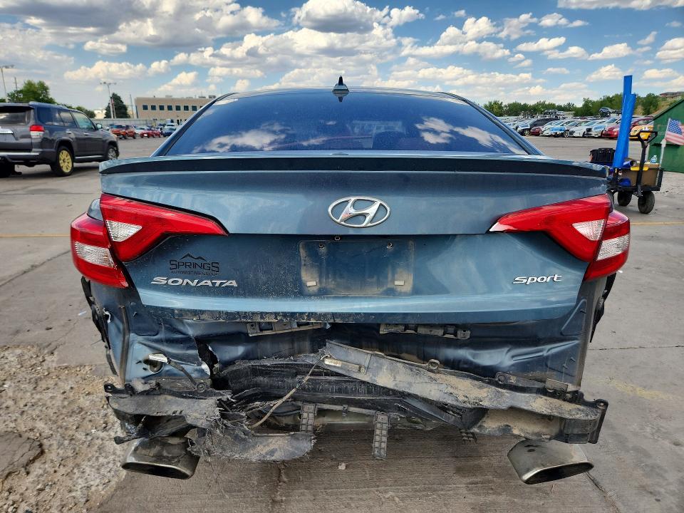 61759666 :رقم المزاد ، 5NPE34AF6GH370907 vin ، 2016 Hyundai Sonata مزاد بيع