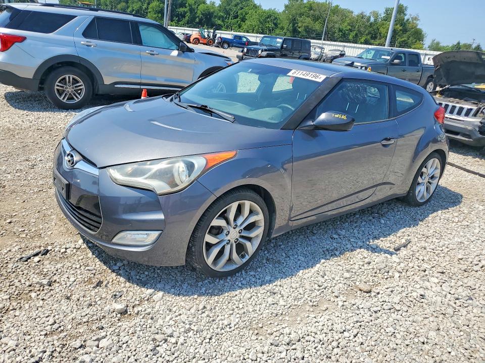 61149196 :رقم المزاد ، KMHTC6ADXDU172099 vin ، 2013 Hyundai Veloster مزاد بيع