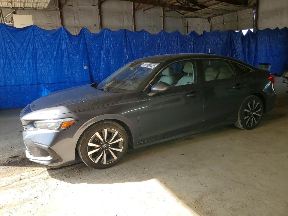 59290566 :رقم المزاد ، JHMFE1F72NX005218 vin ، 2022 Honda Civic مزاد بيع