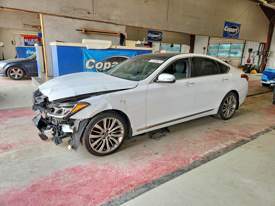 67528875 :رقم المزاد ، KMHGN4JF7JU265580 vin ، 2018 Genesis G80 مزاد بيع