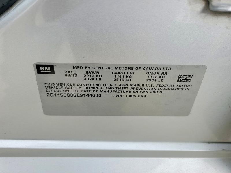 Продаж на аукціоні авто 2014 Chevrolet Impala, vin: 2G1155S36E9144636, номер лоту: 62318786