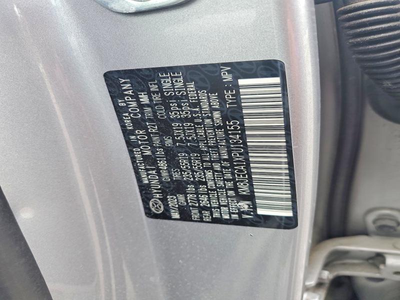 Aukcja sprzedaży 2023 Hyundai Tucson, vin: KM8JECA1XPU134155, numer aukcji: 62203376