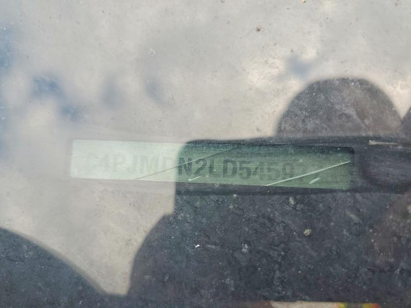 60243196 :رقم المزاد ، 1C4PJMDN2LD545977 vin ، 2020 Jeep Cherokee مزاد بيع