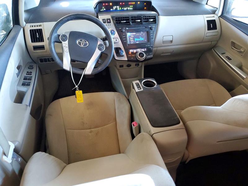 2012 Toyota Prius V მანქანა იყიდება აუქციონზე, vin: JTDZN3EU1C3186334, აუქციონის ნომერი: 61432206