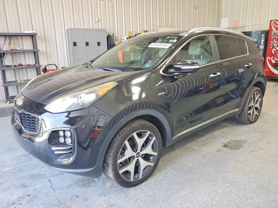 2017 Kia Sportage მანქანა იყიდება აუქციონზე, vin: KNDPRCA68H7206789, აუქციონის ნომერი: 61199746