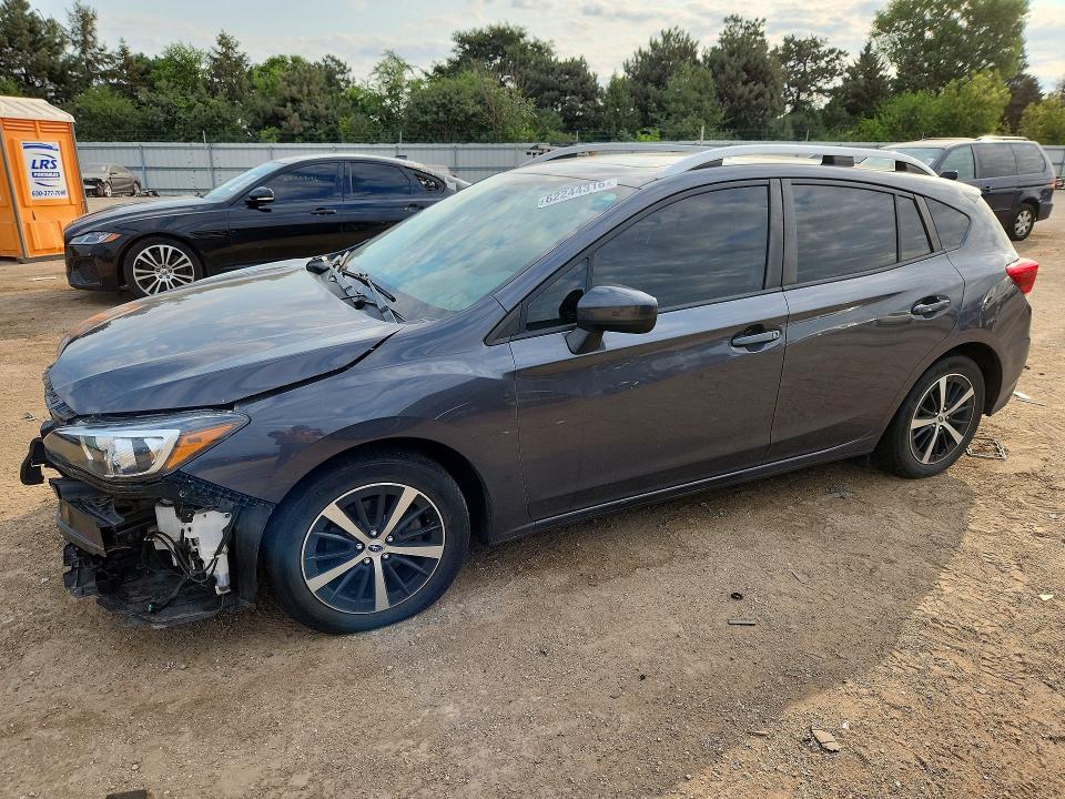 62244316 :رقم المزاد ، 4S3GTAD69M3711193 vin ، 2021 Subaru Impreza مزاد بيع