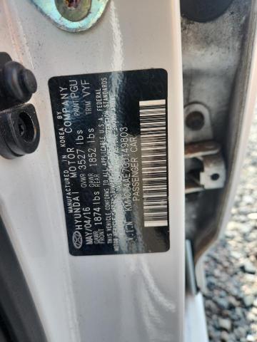 2016 Hyundai Accent მანქანა იყიდება აუქციონზე, vin: KMHCT4AE7GU149803, აუქციონის ნომერი: 62160496