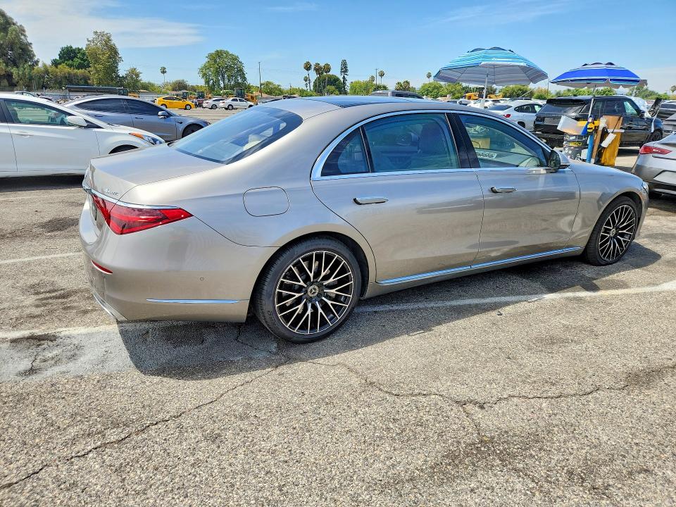 2021 Mercedes-benz S მანქანა იყიდება აუქციონზე, vin: W1K6G7GB0MA029106, აუქციონის ნომერი: 60610006