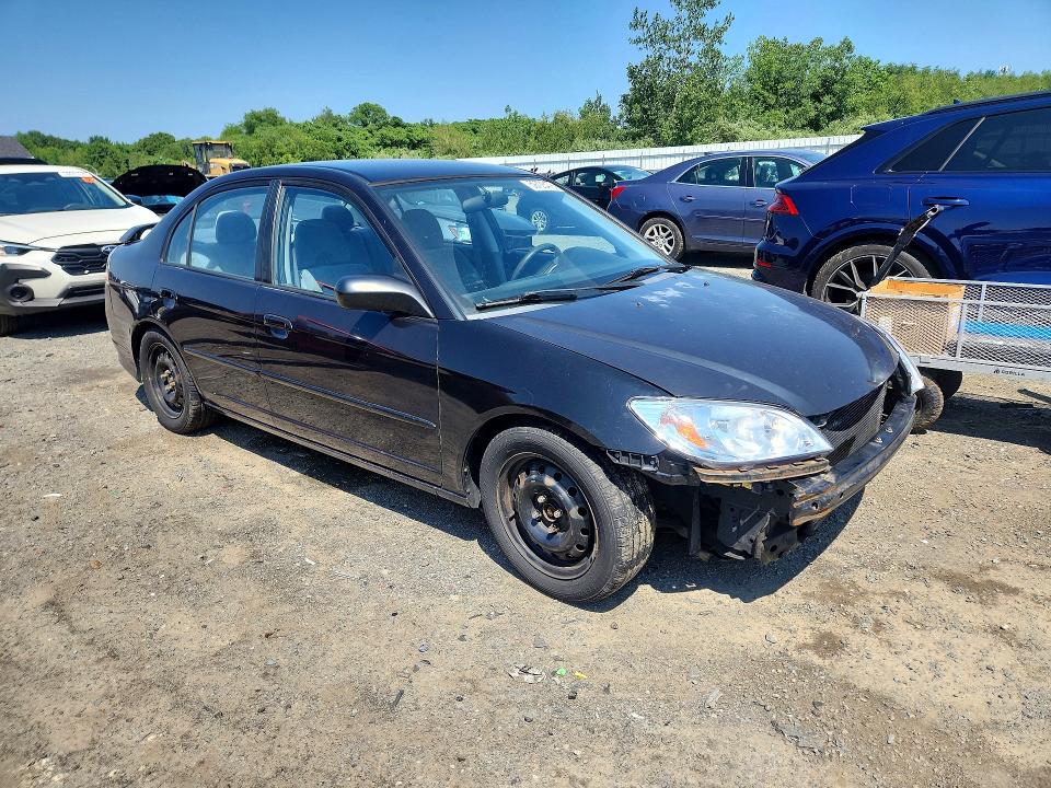2004 Honda Civic მანქანა იყიდება აუქციონზე, vin: 2HGES16594H523383, აუქციონის ნომერი: 59728476