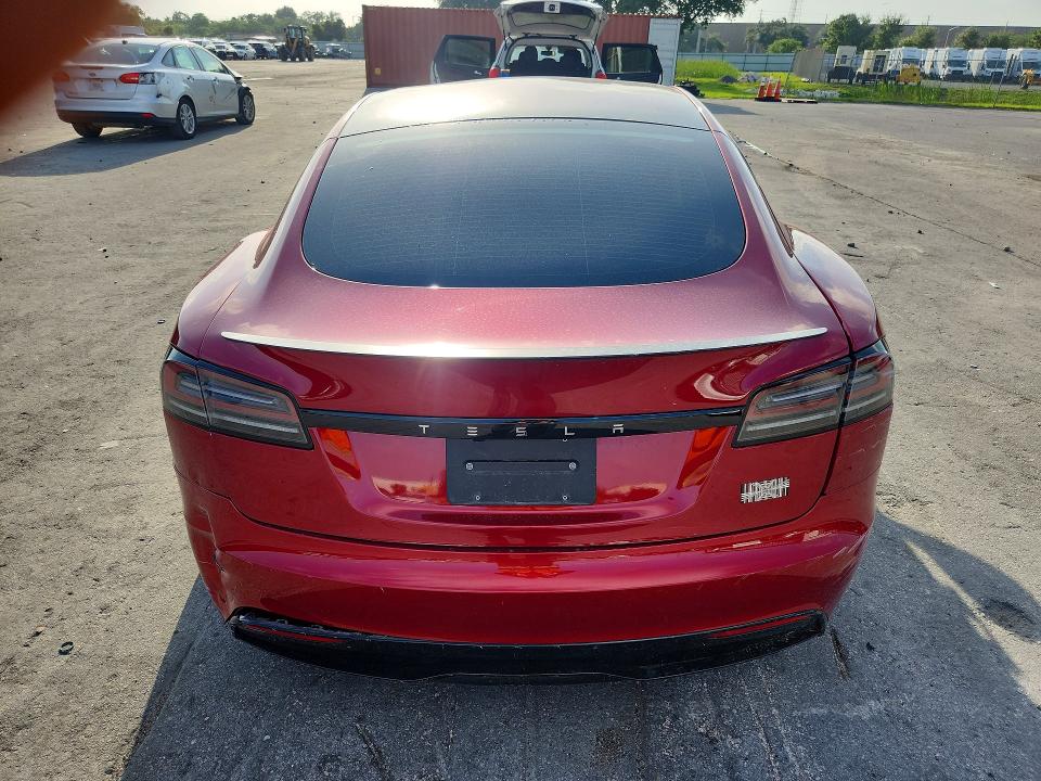 61793156 :رقم المزاد ، 5YJSA1E61SF548456 vin ، 2025 Tesla Model S مزاد بيع