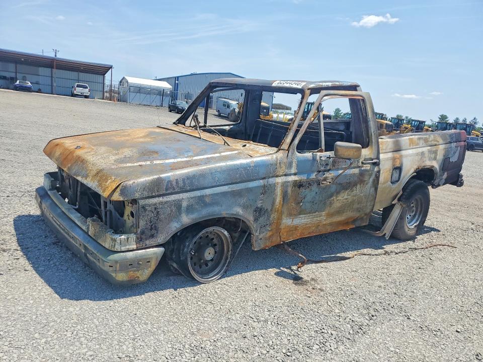 62344346 :رقم المزاد ، 1FTDF15N3HNB02918 vin ، 1987 Ford F150 مزاد بيع
