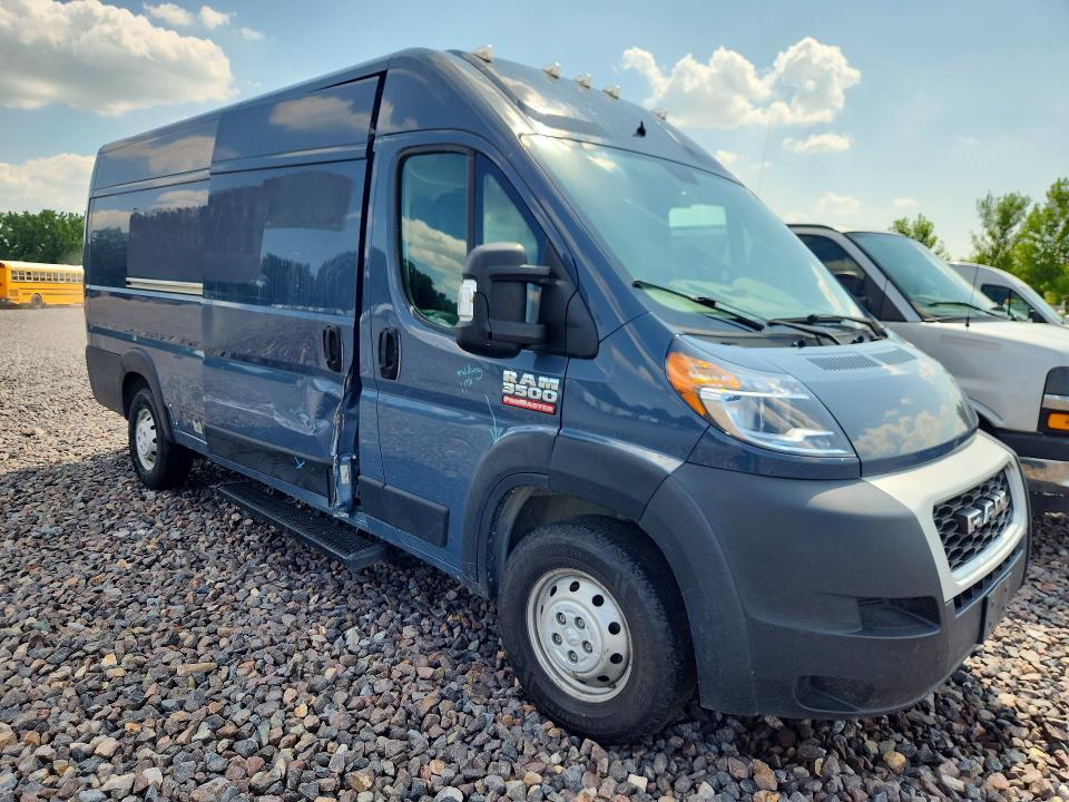 2019 Ram Promaster 3500 მანქანა იყიდება აუქციონზე, vin: 3C6URVJG1KE558862, აუქციონის ნომერი: 54879206