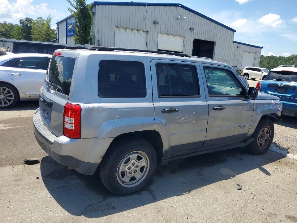 2015 Jeep Patriot მანქანა იყიდება აუქციონზე, vin: 1C4NJPBB9FD274342, აუქციონის ნომერი: 59638786