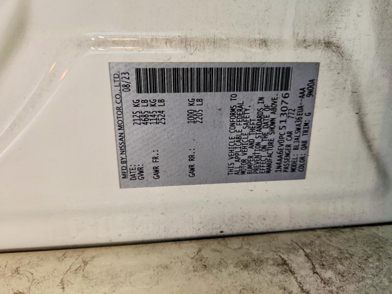 Auction sale of the 2023 Nissan Maxima, vin: 1N4AA6EV0PC513076, lot number: 60377706