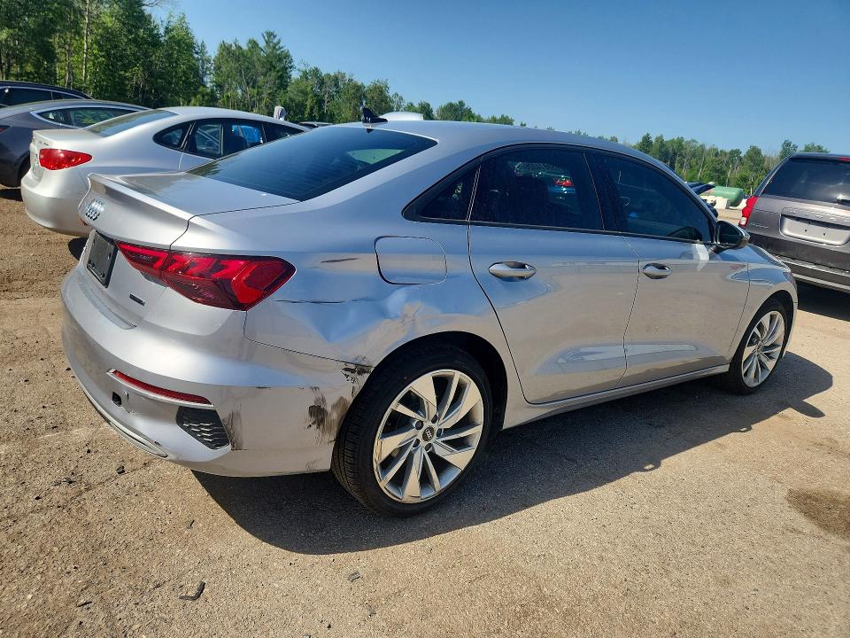 2022 Audi A3 მანქანა იყიდება აუქციონზე, vin: WAUGUCGY4NA031654, აუქციონის ნომერი: 58874326