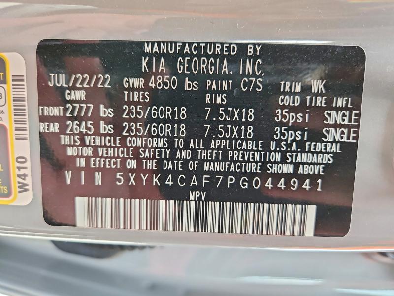 Aukcja sprzedaży 2023 Kia Sportage, vin: 5XYK4CAF7PG044941, numer aukcji: 61023636