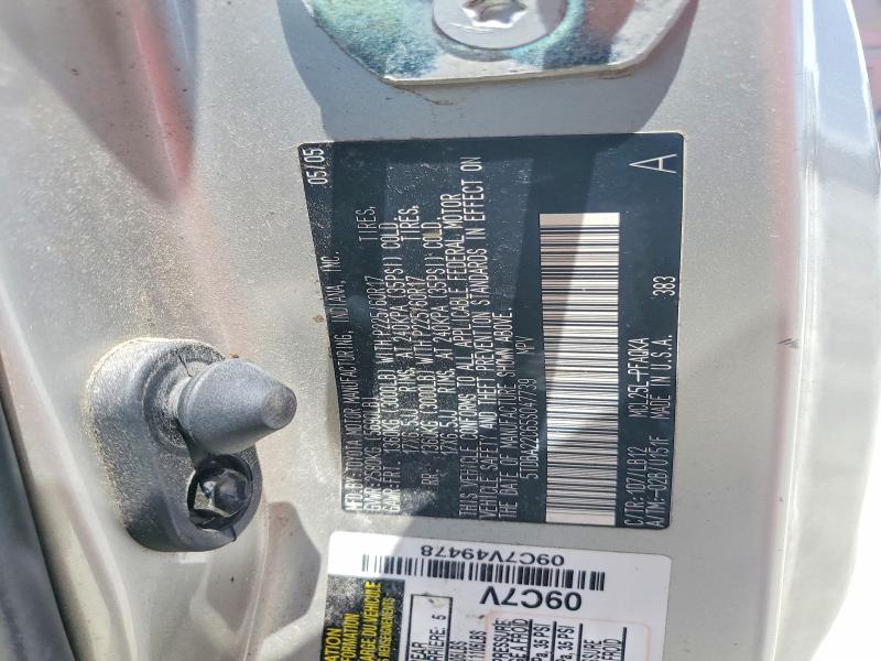 Продаж на аукціоні авто 2005 Toyota Sienna, vin: 5TDBA22C65S047739, номер лоту: 61088486