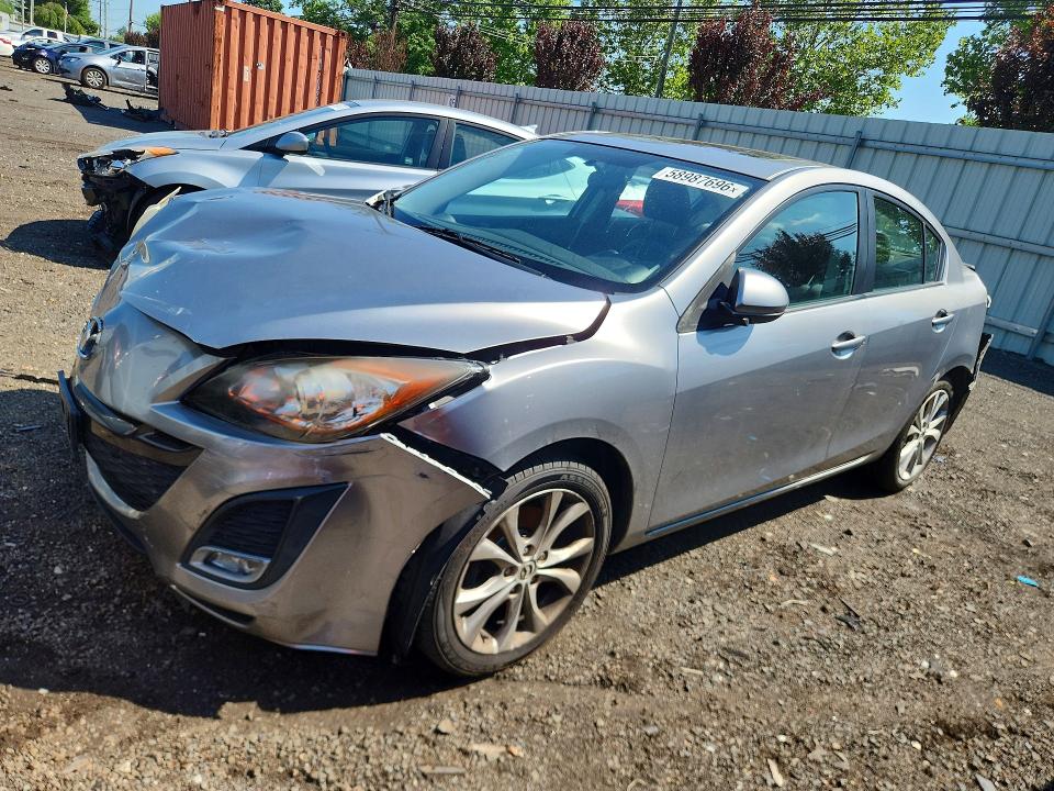 2011 Mazda 3 მანქანა იყიდება აუქციონზე, vin: JM1BL1U64B1393650, აუქციონის ნომერი: 58987696