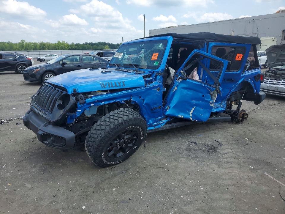 Aukcja sprzedaży 2021 Jeep Wrangler Unlimited, vin: 1C4HJXDG2MW848285, numer aukcji: 59370976