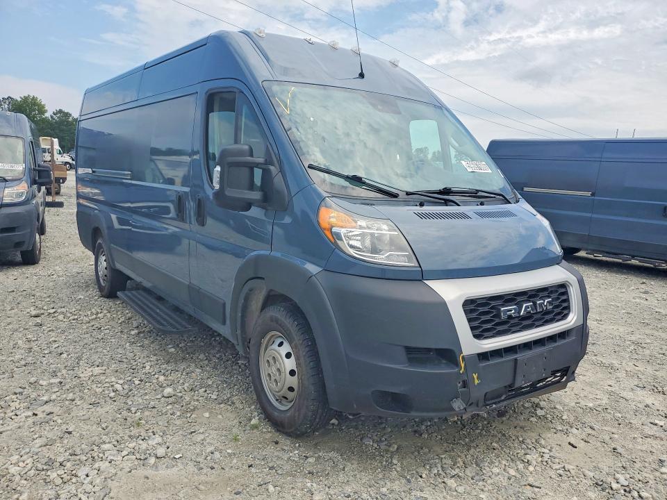 59697686 :رقم المزاد ، 3C6MRVJG6ME541364 vin ، 2021 Ram Promaster 3500 مزاد بيع
