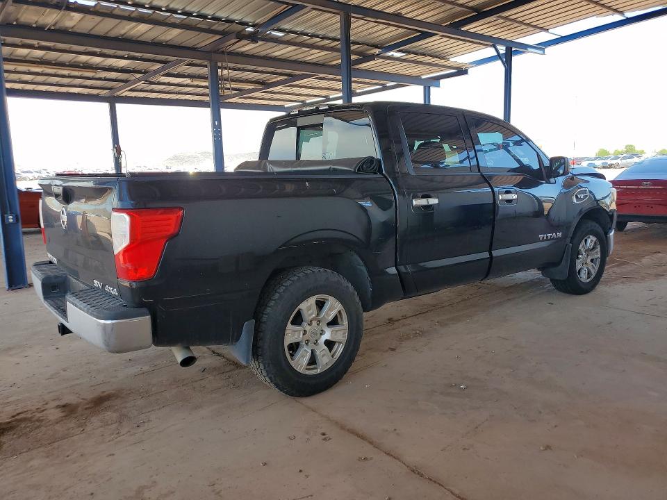 2017 Nissan Titan მანქანა იყიდება აუქციონზე, vin: 1N6AA1EJ1HN563773, აუქციონის ნომერი: 61789996