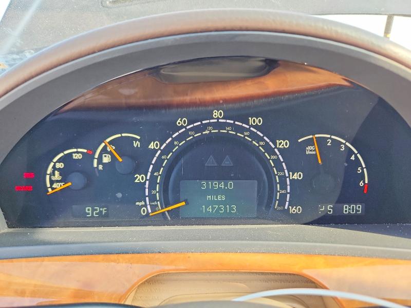 Продаж на аукціоні авто 2001 Mercedes-benz S, vin: WDBNG75J41A198541, номер лоту: 62009686