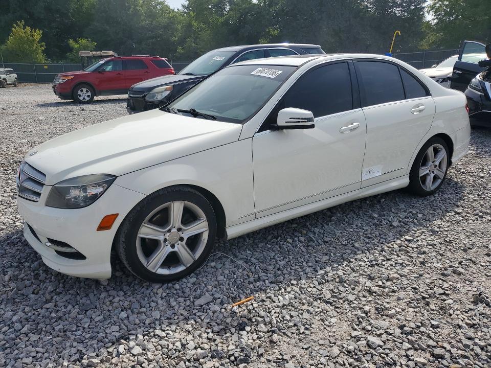 60670186 :رقم المزاد ، WDDGF5EBXBA509021 vin ، 2011 Mercedes-benz C مزاد بيع