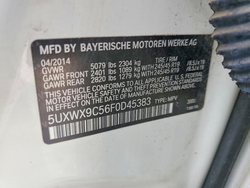 Продаж на аукціоні авто 2015 Bmw X3, vin: 5UXWX9C56F0D45383, номер лоту: 59829066