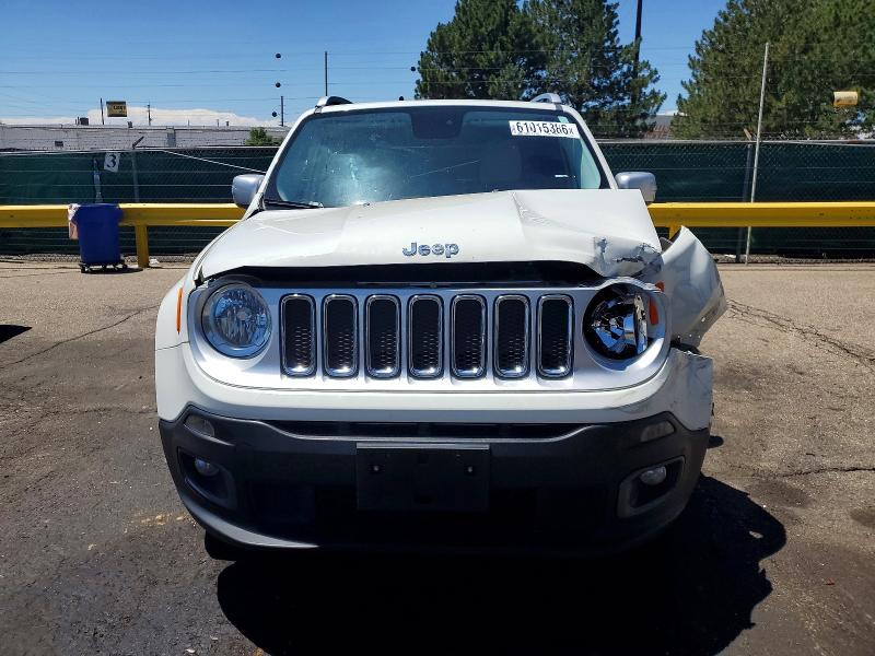 2016 Jeep Renegade მანქანა იყიდება აუქციონზე, vin: ZACCJBDT3GPD23523, აუქციონის ნომერი: 61015386